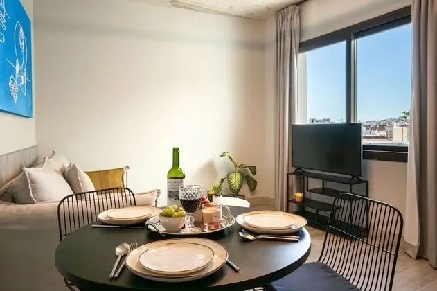 Deluxe Dubleks, 1 Yatak Odası, Teras, Şehir Manzaralı