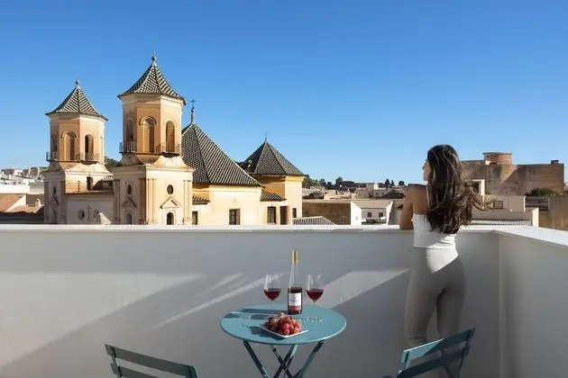 Deluxe Dubleks, 1 Yatak Odası, Teras, Şehir Manzaralı