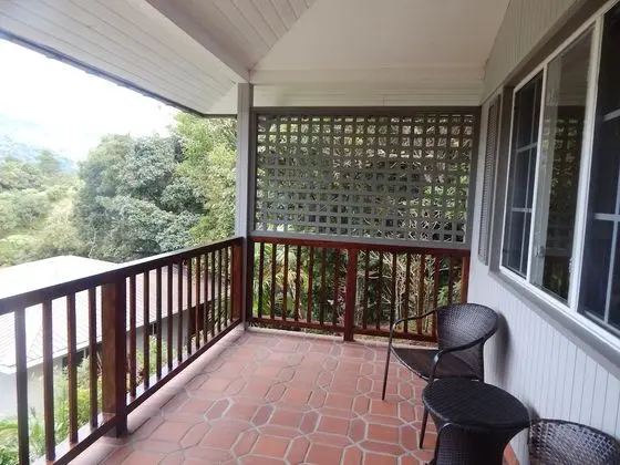 Deluxe Bungalov, Balkon