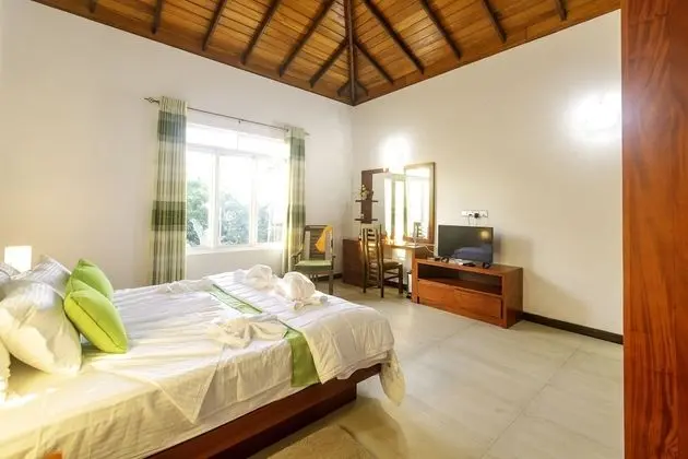 Deluxe Tek Büyük Yataklı Oda, 1 Yatak Odası, Özel Banyo, Bahçe Manzaralı