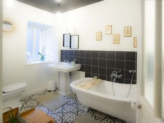 Standard Apart Daire, Özel Banyo, Nehir Manzaralı (Chambre sur Sioule)