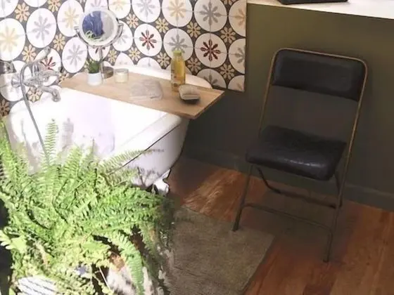 Standard Üç Kişilik Oda, Özel Banyo, Park Manzaralı (Chambre sur jardin)