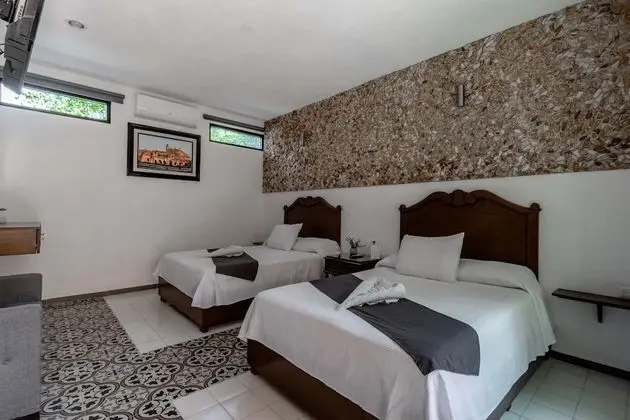 Family Tek Büyük Yataklı Oda, 2 Çift Kişilik Yatak, Özel Banyo, Şehir Manzaralı
