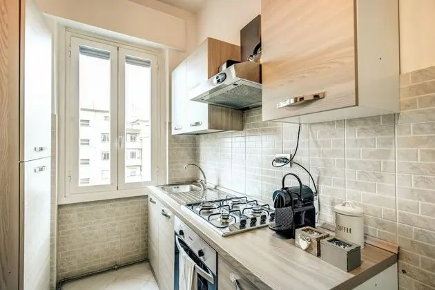 Apart Daire, 1 Yatak Odası, Mutfak