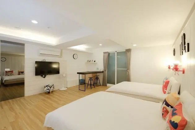 Comfort Dört Kişilik Oda, 2 Çift Kişilik Yatak