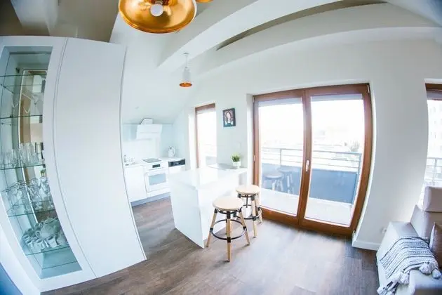 Premium Apart Daire, 1 Büyük (Queen) Boy Yatak ve Çekyat, Sigara İçilebilir, Şehir Manzaralı