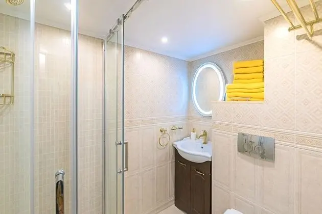 Comfort Apart Daire, 1 Çift Kişilik Yatak ve Çekyat, Küçük Mutfak (Repin)