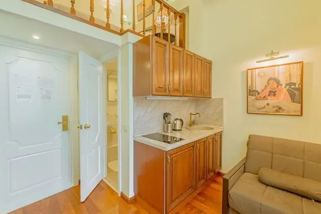 Stüdyo, 1 Çift Kişilik Yatak ve Çekyat, Küçük Mutfak (Serov)