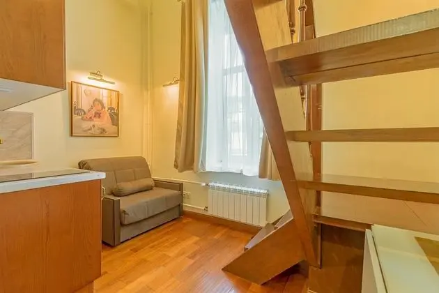 Stüdyo, 1 Çift Kişilik Yatak ve Çekyat, Küçük Mutfak (Serov)