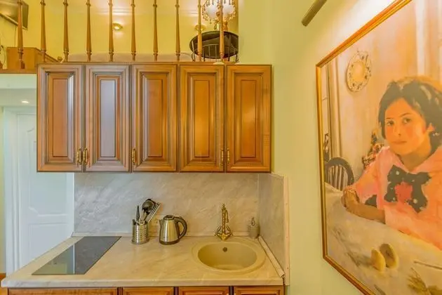 Stüdyo, 1 Çift Kişilik Yatak ve Çekyat, Küçük Mutfak (Serov)