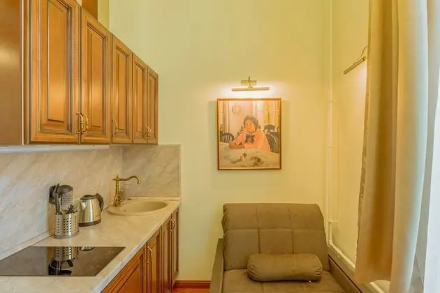 Stüdyo, 1 Çift Kişilik Yatak ve Çekyat, Küçük Mutfak (Serov)