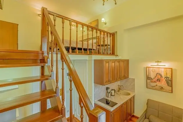 Stüdyo, 1 Çift Kişilik Yatak ve Çekyat, Küçük Mutfak (Serov)