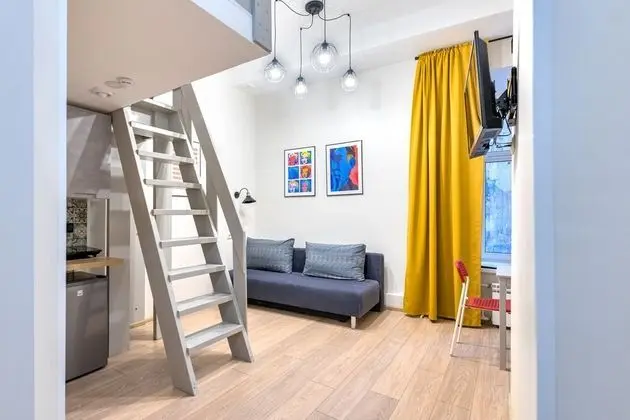 Standard Stüdyo, 1 Çift Kişilik Yatak ve Çekyat, Küçük Mutfak (Yellow)