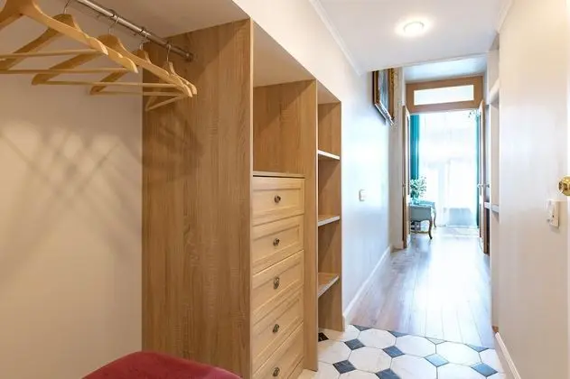 Design Stüdyo, 1 Büyük (Queen) Boy Yatak ve Çekyat, Küçük Mutfak (Green Living Room)