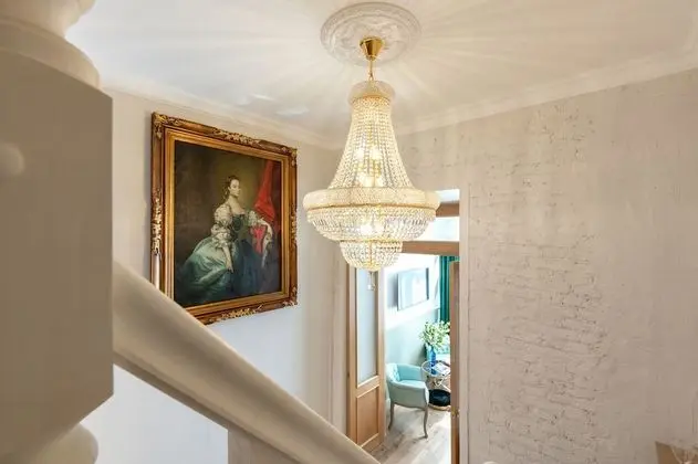 Design Stüdyo, 1 Büyük (Queen) Boy Yatak ve Çekyat, Küçük Mutfak (Green Living Room)