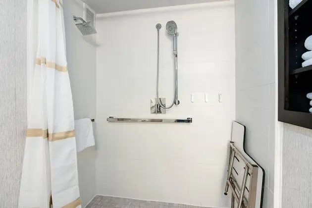 Oda, 1 En Büyük (King) Boy Yatak ve Çekyat (Mobility Accessible, Roll-In Shower)