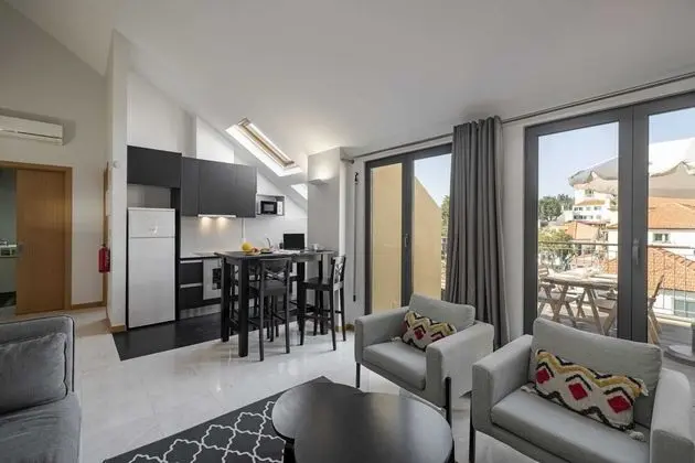 City Apart Daire, 1 Yatak Odası, Mutfak, Şehir Manzaralı