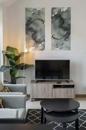 City Apart Daire, 1 Yatak Odası, Mutfak, Şehir Manzaralı