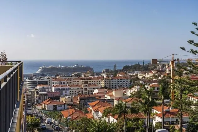City Apart Daire, 1 Yatak Odası, Mutfak, Şehir Manzaralı