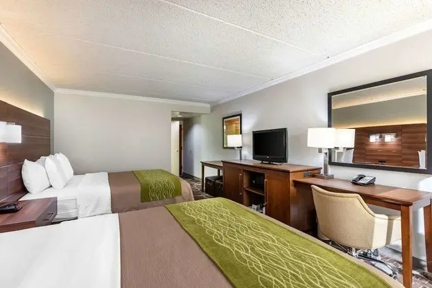 Standard Room, 2 Queen Beds, City Side, Non Smoking