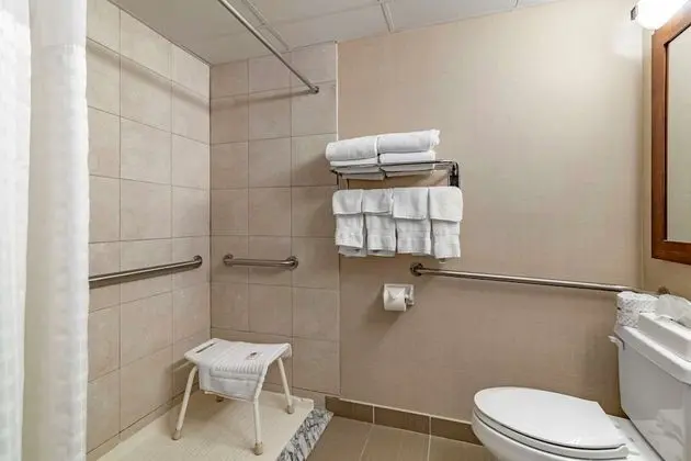 Oda, 2 Büyük (Queen) Boy Yatak, Engellilere Uygun, Sigara İçilmez (Accessible Tub)