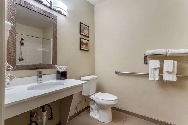 Oda, 1 Büyük (Queen) Boy Yatak, Engellilere Uygun, Sigara İçilmez (Roll-In Shower)