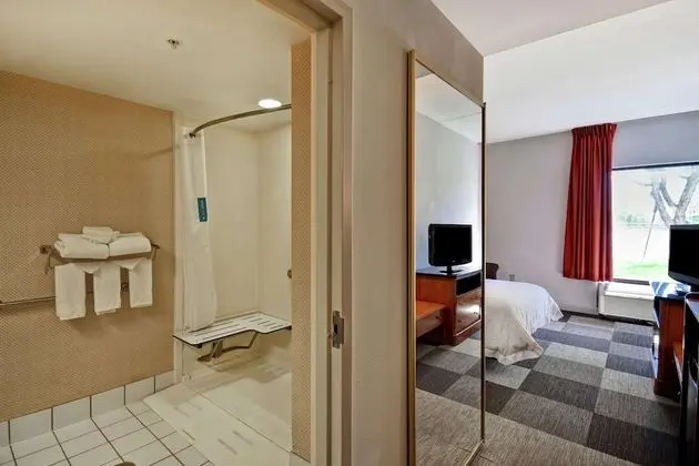 Oda, 1 En Büyük (King) Boy Yatak, Engellilere Uygun, Sigara İçilmez (Double Roll-In Shower)