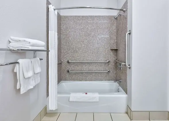 Oda, 2 Büyük (Queen) Boy Yatak, Engellilere Uygun, Sigara İçilmez (Tub with Grab Bars)