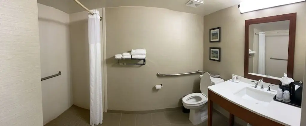 Oda, 2 Büyük (Queen) Boy Yatak, Engellilere Uygun, Sigara İçilmez (Roll-In Shower)