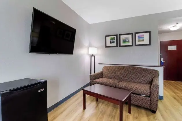Suite, 1 King Bed with Sofa Bed Street View