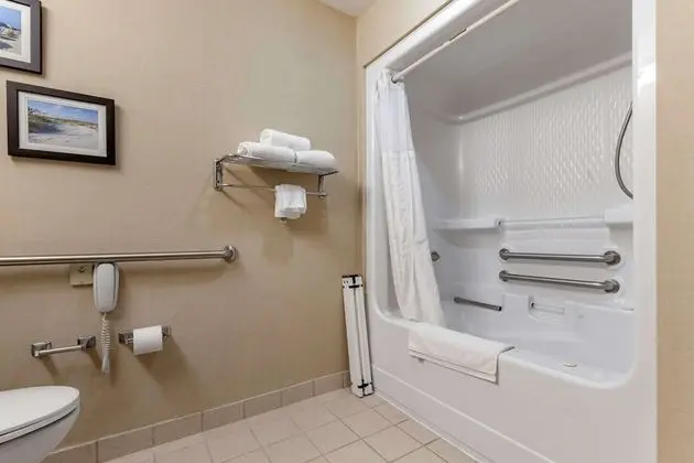 Süit, 1 Büyük (Queen) Boy Yatak ve Çekyat, Engellilere Uygun, Sigara İçilmez (Roll-In Shower)