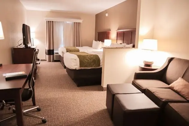 Süit, Birden Çok Yatak, Sigara İçilmez (2 Queen Beds with Sofa Bed)