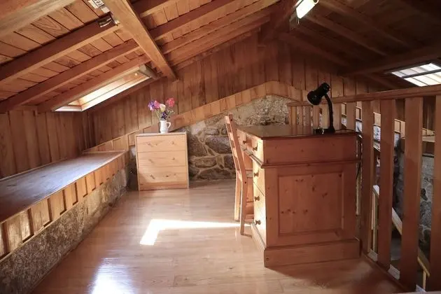 Kulübe, 2 Yatak Odası, Şömine