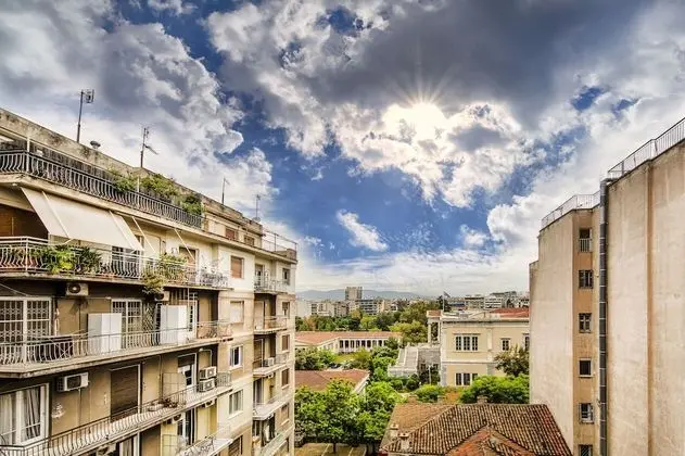 Standard Apart Daire, 1 Çift Kişilik Yatak ve Çekyat, Balkon, Şehir Manzaralı