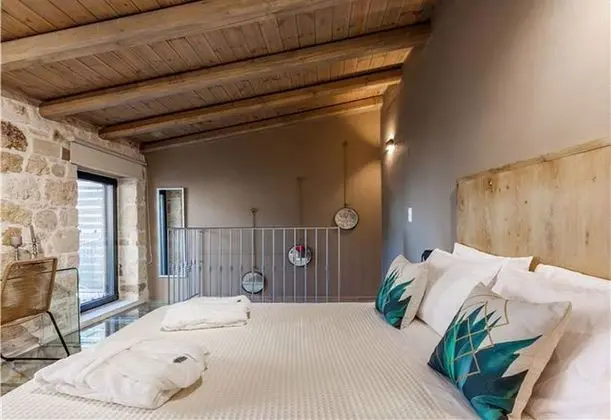 Family Sıra Ev, 1 Çift Kişilik Yatak ve Çekyat, Bahçeli (Comfy Townhouse Heraklion)