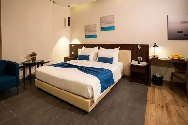 Deluxe Tek Büyük Yataklı Oda, 1 Yatak Odası, Sigara İçilebilir, Özel Banyo