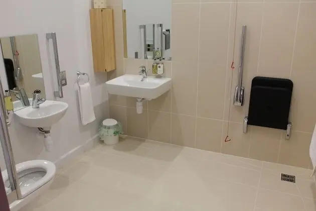 Classic Tek Büyük veya İki Ayrı Yataklı Oda, Engellilere Uygun, Banyolu/Duşlu (Accessibility shower)