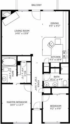 Daire (Concept 600 two bedroom)