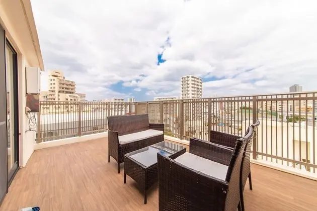 Basic Çatı Katı Süiti (Penthouse), 1 Yatak Odası, Sigara İçilmez, Balkon