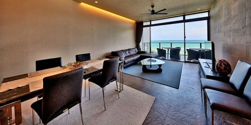 Luxury Daire, 2 Yatak Odası, Okyanus Manzaralı (Modern Suite, 3F [N])