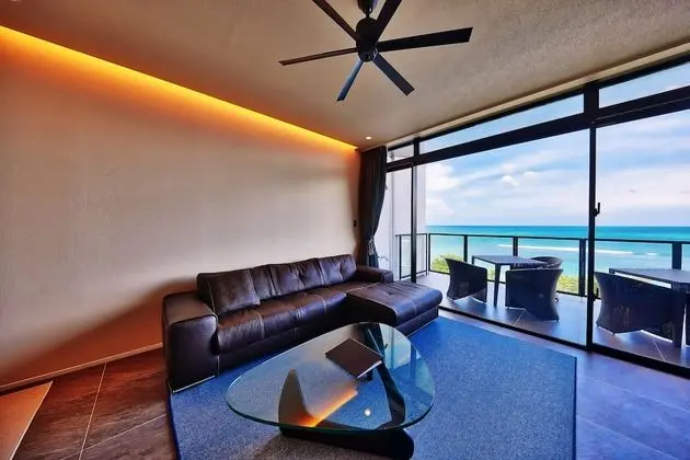 Luxury Daire, 2 Yatak Odası, Okyanus Manzaralı (Modern Suite, 3F [N])