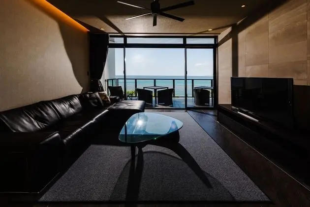 Luxury Daire, 2 Yatak Odası, Okyanus Manzaralı (Modern Suite, 3F [N])