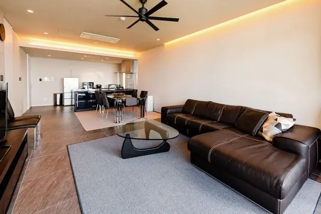 Luxury Daire, 2 Yatak Odası, Okyanus Manzaralı (Modern Suite, 3F [N])