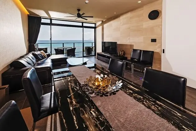 Luxury Daire, 2 Yatak Odası, Okyanus Manzaralı (Modern Suite, 3F [N])