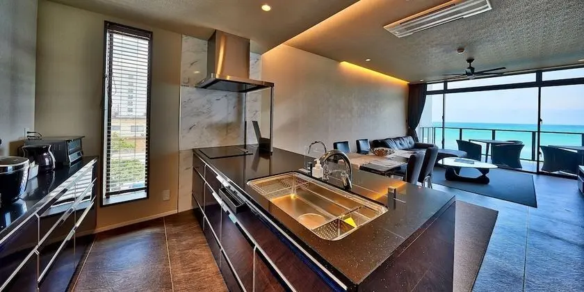 Luxury Daire, 2 Yatak Odası, Okyanus Manzaralı (Modern Suite, 3F [N])