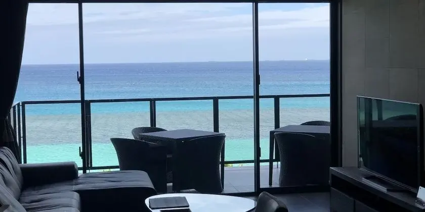 Luxury Daire, 2 Yatak Odası, Okyanus Manzaralı (Modern Suite, 3F [N])