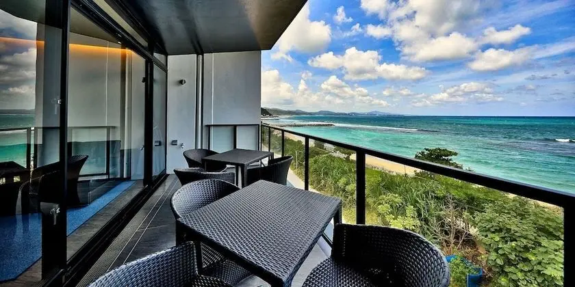 Luxury Daire, 2 Yatak Odası, Okyanus Manzaralı (Modern Suite, 3F [N])