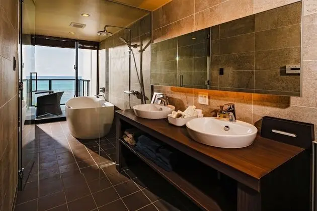 Luxury Daire, 2 Yatak Odası, Okyanus Manzaralı (Modern Suite, 3F [N])