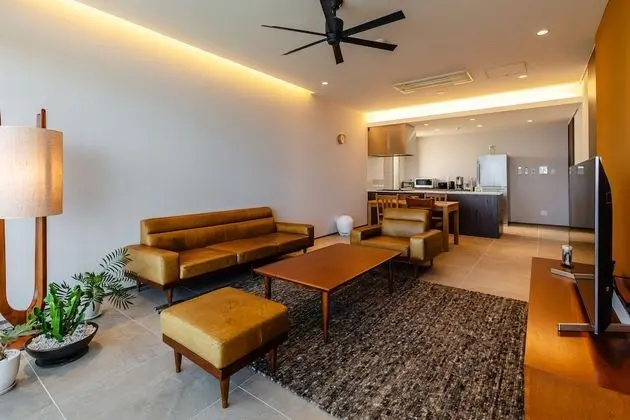Premium Daire, 2 Yatak Odası, Okyanus Manzaralı (Relax Suite,3F [O])