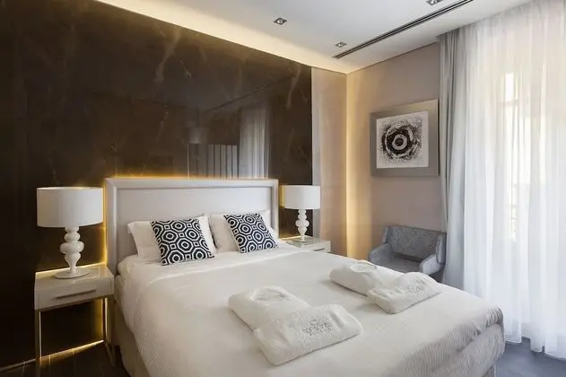 Master Suite with Old Town View and Balcony